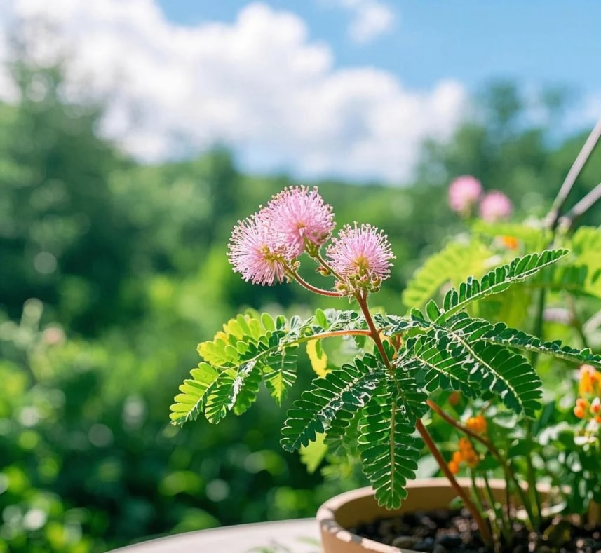 害羞草盆栽 害羞草 - 植物 - 图片2